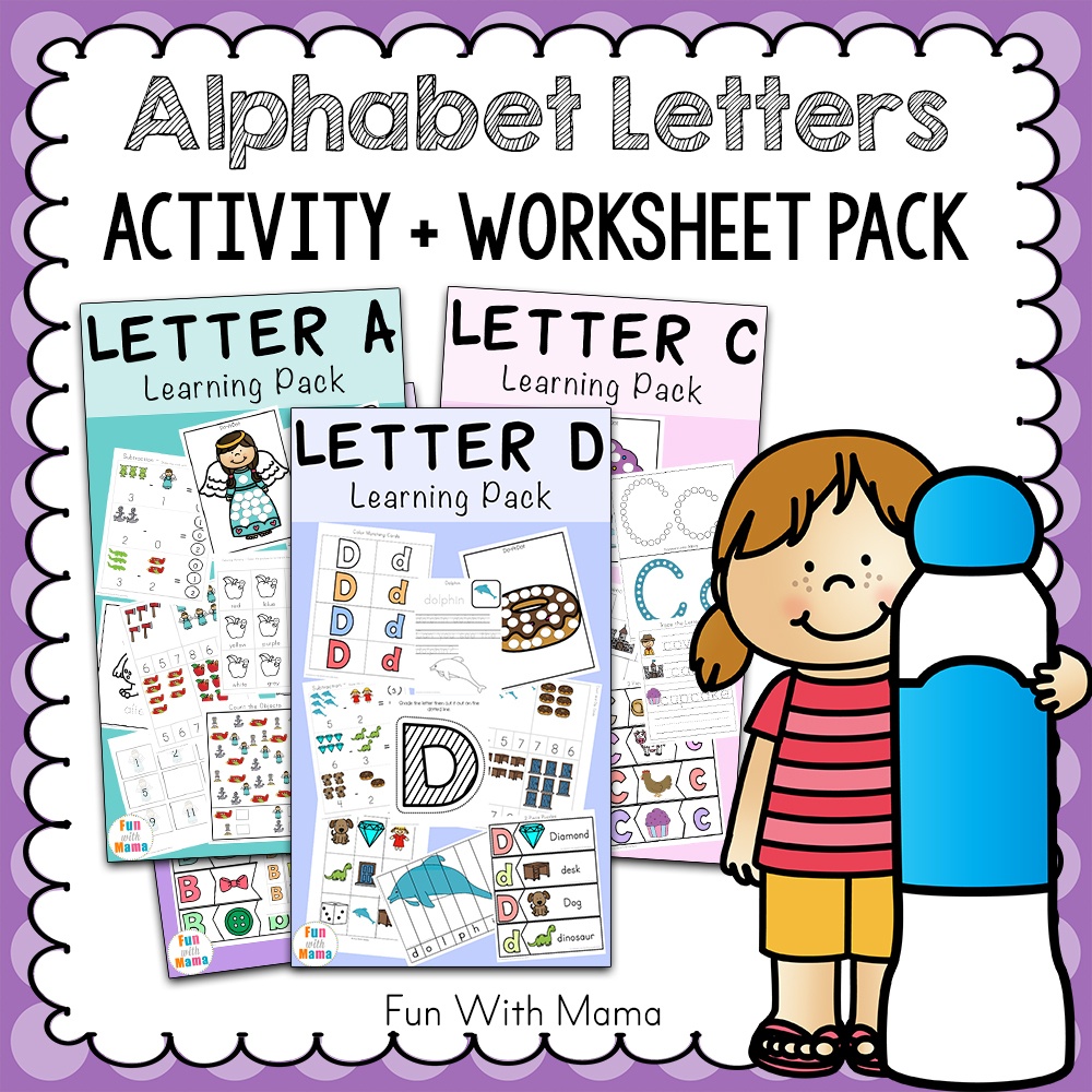 Free Alphabet Abc Printable Packs - Fun With Mama - Abc Printables Free