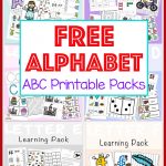 Free Alphabet Abc Printable Packs   Fun With Mama   Abc Printables Free