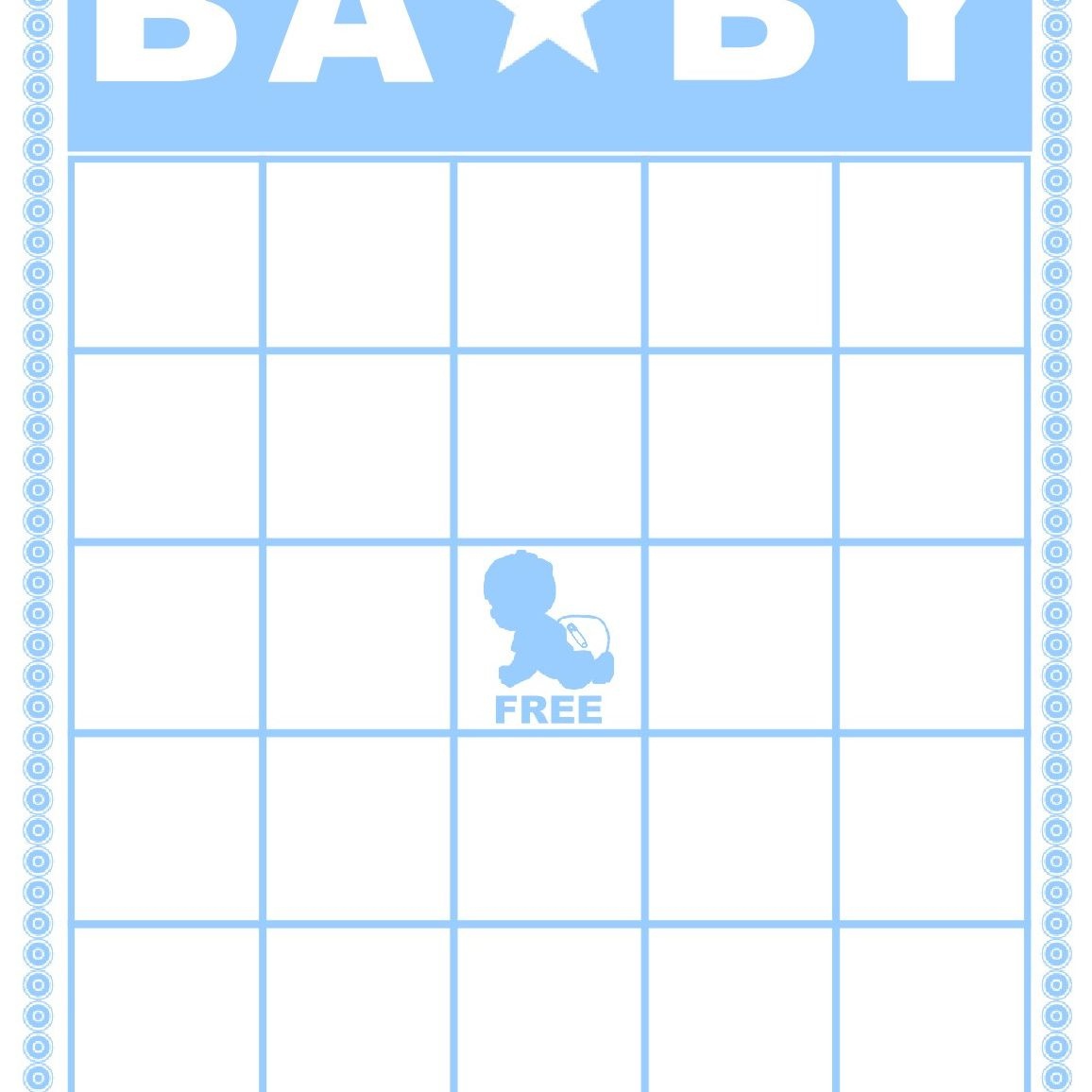 Free Baby Shower Bingo Cards Your Guests Will Love - Free Printable Baby Shower Bingo Blank Cards