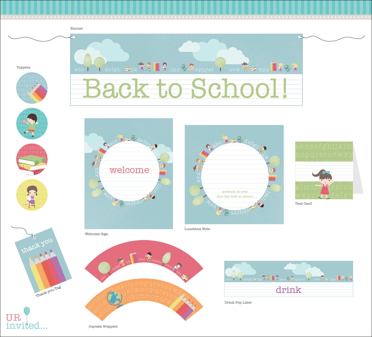 Free Back To School Printable From Urinvited | Catch My Party - Free School Printables