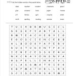 Free Back To School Worksheets And Printouts   Free Printable Back To School Worksheets For First Grade