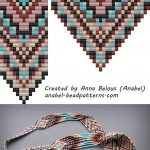 Free Bead Patterns Split Loom Necklace Beadwork Beadweaving   Free Printable Loom Bracelet Patterns