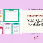 Free Bible Journal Key Worksheet – Bible Journal Love   Free Printable Bible Study Lessons Genesis
