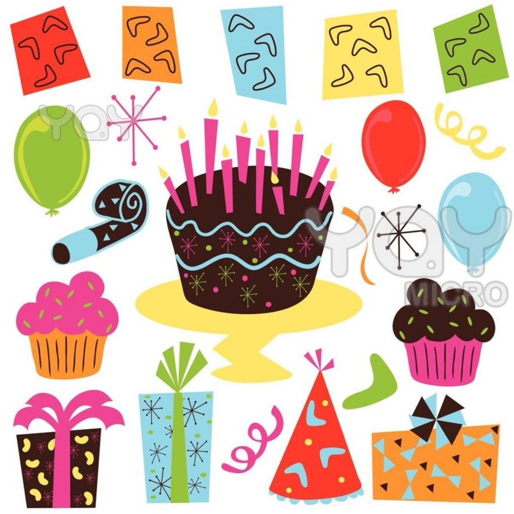 Free Birthday Art Cliparts, Download Free Clip Art, Free Clip Art On - Birthday Clipart Free Printable