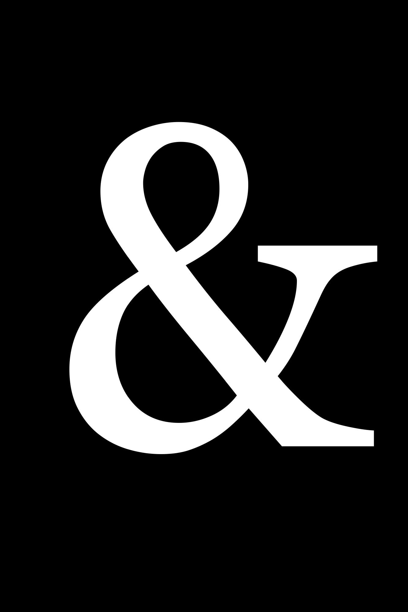 Free Black And White Printables | Art | Black, White Photography - Free Printable Ampersand Symbol