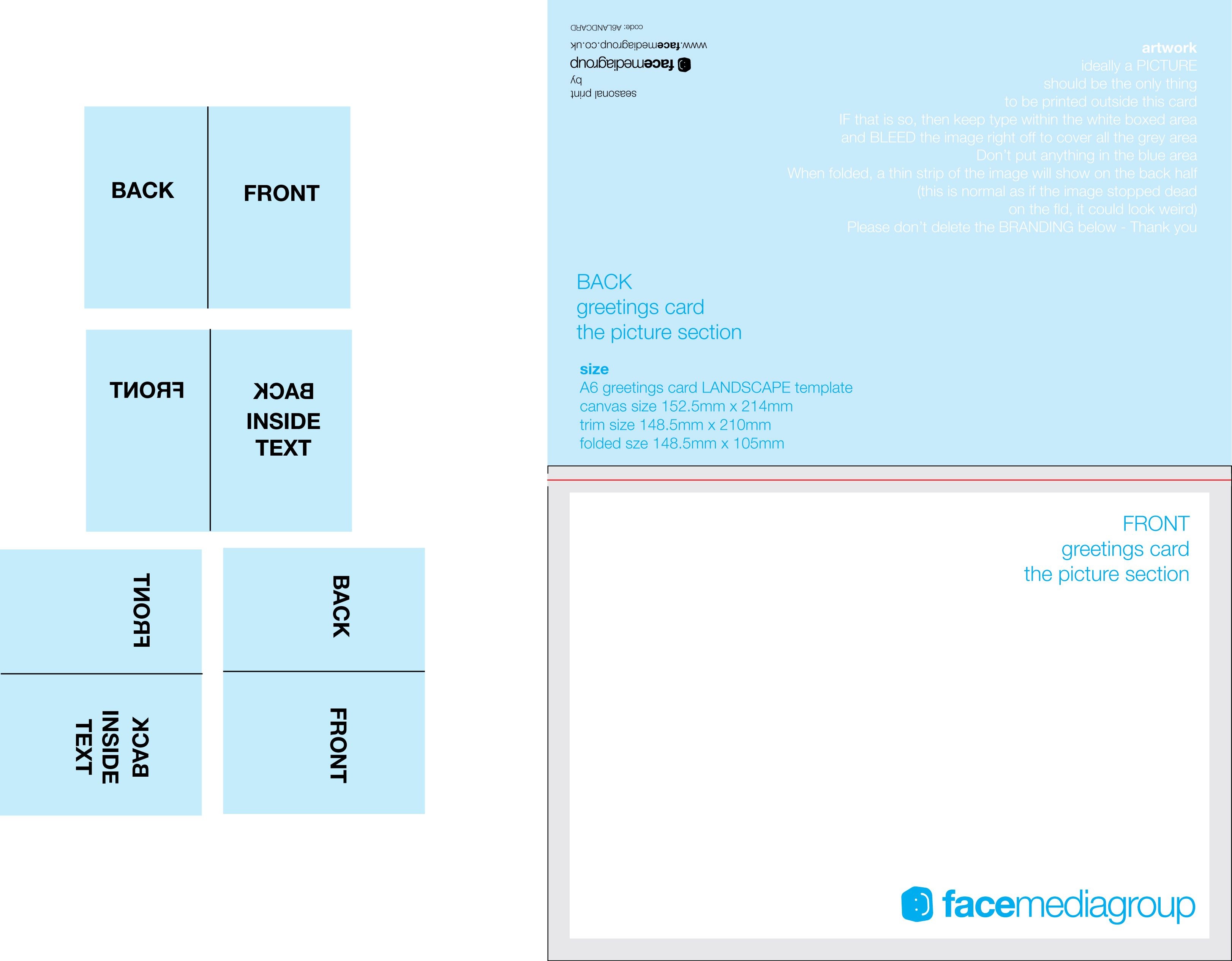 Free Blank Greeting Card Templates For Word - Tutlin.psstech.co - Free Printable Blank Greeting Card Templates