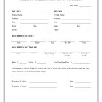 Free Boat & Trailer Bill Of Sale Form   Download Pdf | Word   Free Printable Bill Of Sale Form