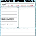 Free Book Report Printable   Great For Lower Primary Grades. It Also   Free Printable Book Report Forms