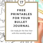 Free Bullet Journal Printable Kit January 2017   Wundertastisch   Free Bullet Journal Printables