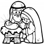 Free Cartoon Nativity Scene, Download Free Clip Art, Free Clip Art   Free Printable Nativity Story Coloring Pages