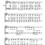 Free Choir Sheet Music – I Surrender All | Free Sheet Music | Music   Free Printable Sheet Music Lyrics