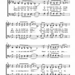 Free Choir Sheet Music   Just A Closer Walk With Thee   Free Printable Gospel Sheet Music For Piano
