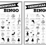 Free Christmas Bingo Printable Cards   Paper Trail Design   Free Printable Christmas Bingo