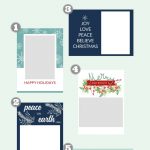 Free Christmas Card Templates   The Crazy Craft Lady   Christmas Cards For Grandparents Free Printable