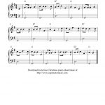 Free Christmas Sheet Music For Easy Piano Solo, O Christmas Tree   Free Christmas Piano Sheet Music For Beginners Printable