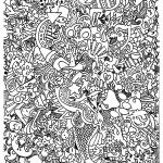 Free Coloring Page Coloring Doodle Art Doodling 18. Very Complex   Free Printable Doodle Art Coloring Pages