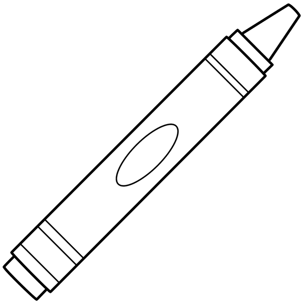Free Crayon Template, Download Free Clip Art, Free Clip Art On - Free Printable Crayon Pattern
