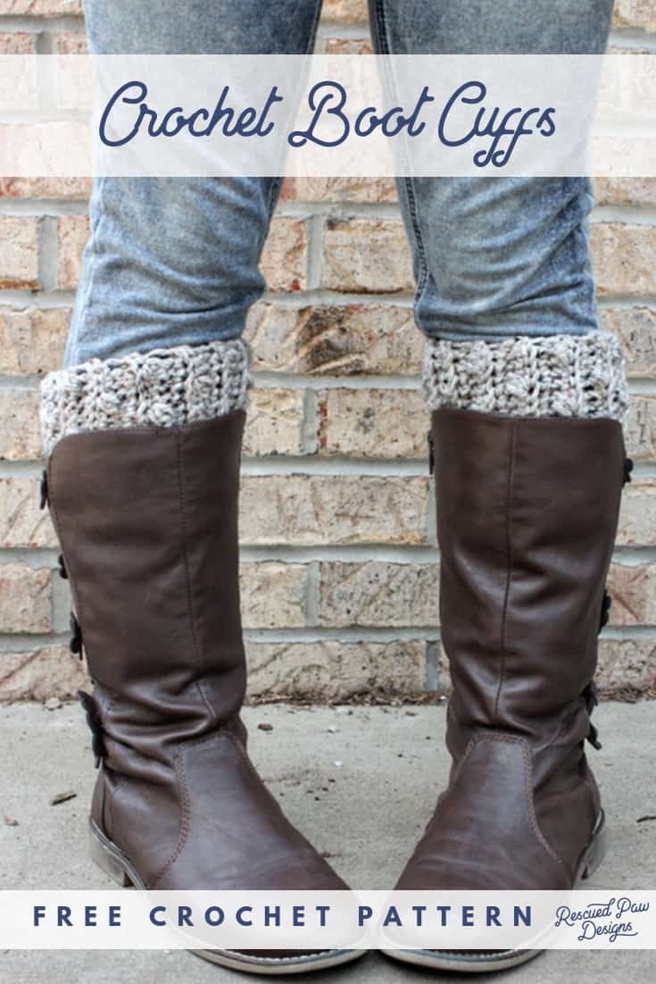 Free Crochet Boot Cuff Pattern - How To Crochet Boot Cuffs - Free Printable Crochet Patterns For Boot Cuffs