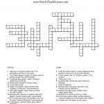 Free Crossword Printables On The Elements For 3Rd Grade Through High   Free Printable Science Crossword Puzzles