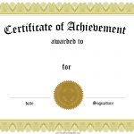 Free Customizable Certificate Of Achievement   Free Customizable Printable Certificates Of Achievement