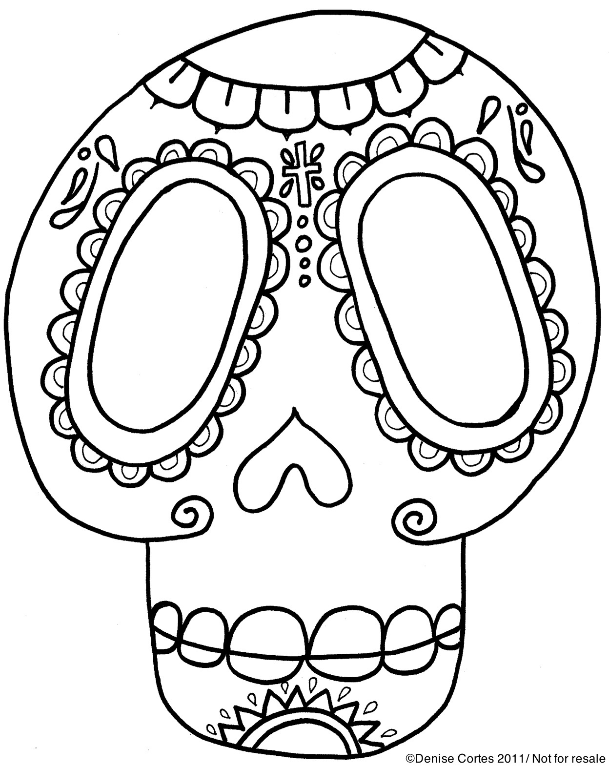 Free Día De Los Muertos Printable | Modern Art 4 Kids - Free Dia De Los Muertos Printables