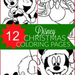 Free Disney Christmas Printable Coloring Pages For Kids   Honey + Lime   Free Disney Printables
