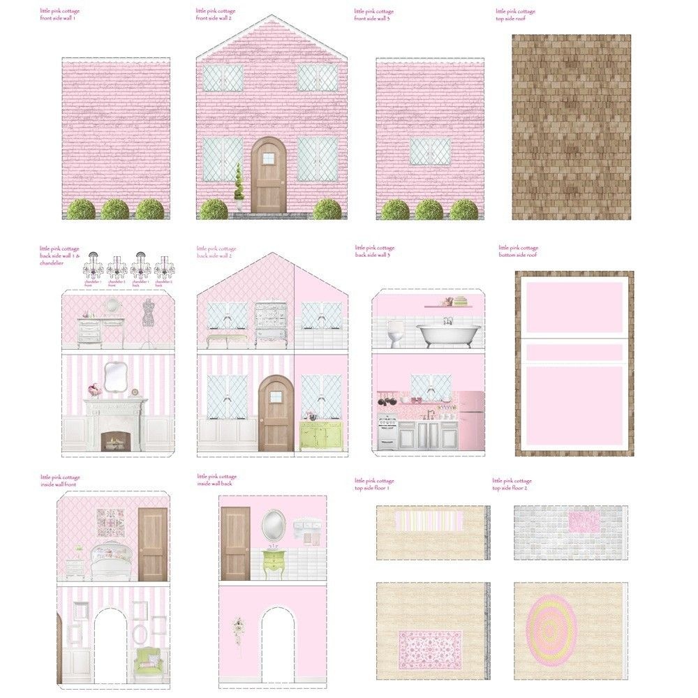 Paper Dollhouse Printable Pdf