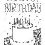 Free Downloadable Adult Coloring Greeting Cards | Diy Gifts | Happy   Free Printable Birthday Cards To Color