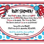 Free Dr.seuss Baby Shower Invitation   Psd | Free Printable   Dr Seuss Free Printable Templates