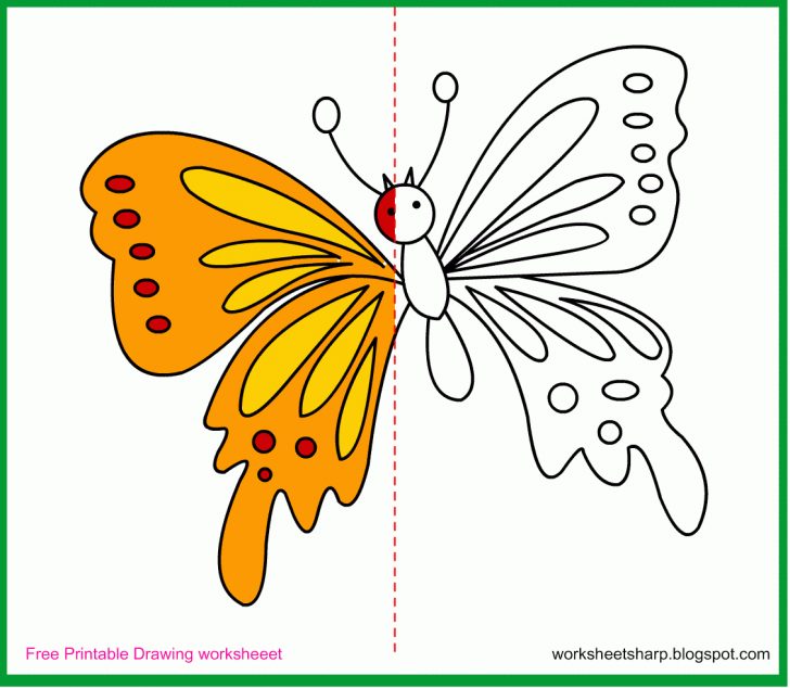 Free Printable Butterfly Worksheets