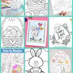 Free Easter Coloring Pages   Happiness Is Homemade   Free Printables For Kids