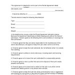 Free Easy Lease Agreement To Print | Free Printable Lease Agreement   Free Printable House Rental Forms