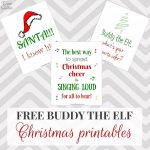 Free Elf Printables   Decorthe Seashore   Free Elf Printables