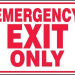 Free Emergency Exit Signs, Download Free Clip Art, Free Clip Art On   Free Printable Emergency Exit Only Signs