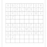 Free English Worksheets   Alphabet Tracing (Capital Letters   Free Printable Tracing Alphabet Worksheets