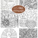 Free Fall Adult Coloring Pages   U Create   Fall Printable Coloring Pages Free