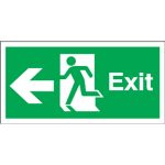 Free Fire Exit Sign, Download Free Clip Art, Free Clip Art On   Free Printable Exit Signs With Arrow