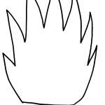Free Flame Template, Download Free Clip Art, Free Clip Art On   Free Printable Flame Template