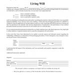 Free Florida Living Will Form   Pdf | Eforms – Free Fillable Forms   Free Printable Florida Will