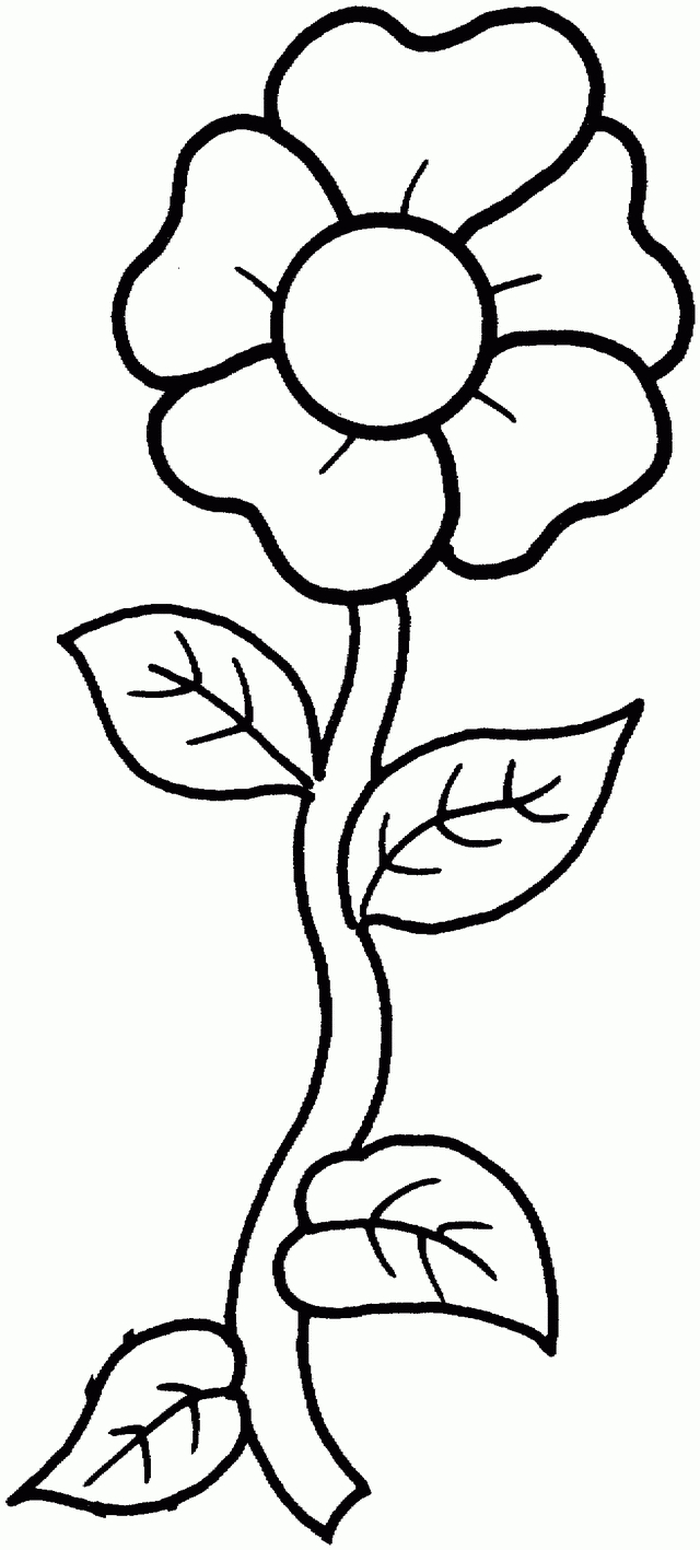 Free Printable Flower Stencils