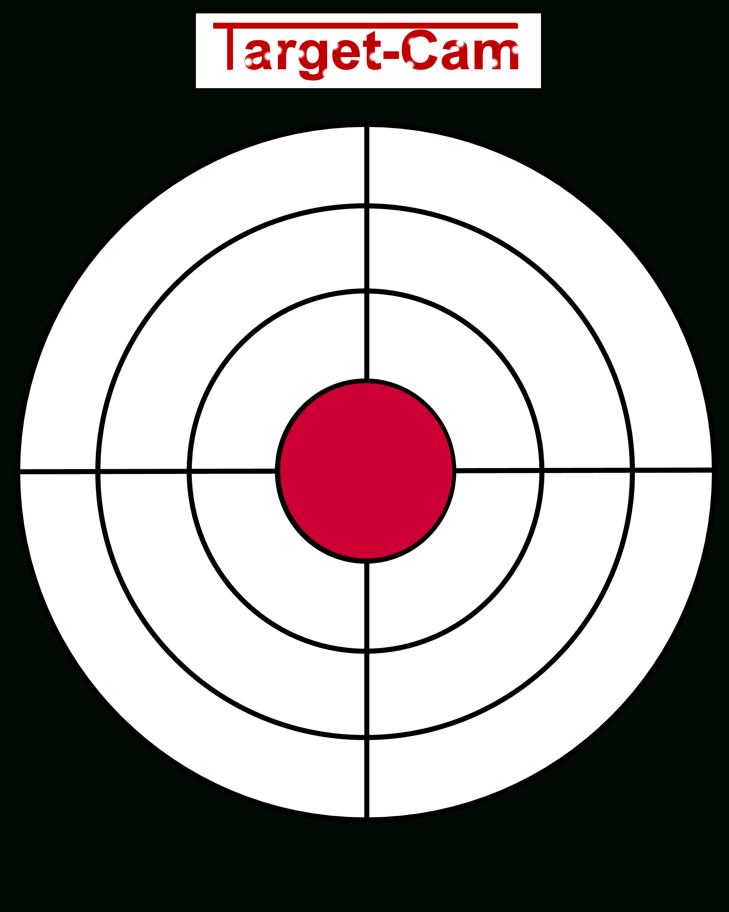 Free Gun Targets To Print | New &amp;quot;target-Cam&amp;quot; Rifle And Hand Gun - Free Printable Targets For Shooting Practice