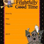 Free Halloween Flyer Invitations Printable | Food | Halloween   Free Printable Birthday Party Flyers