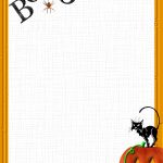 Free Halloween Stationery Templates   Tutlin.psstech.co   Free Printable Halloween Stationery