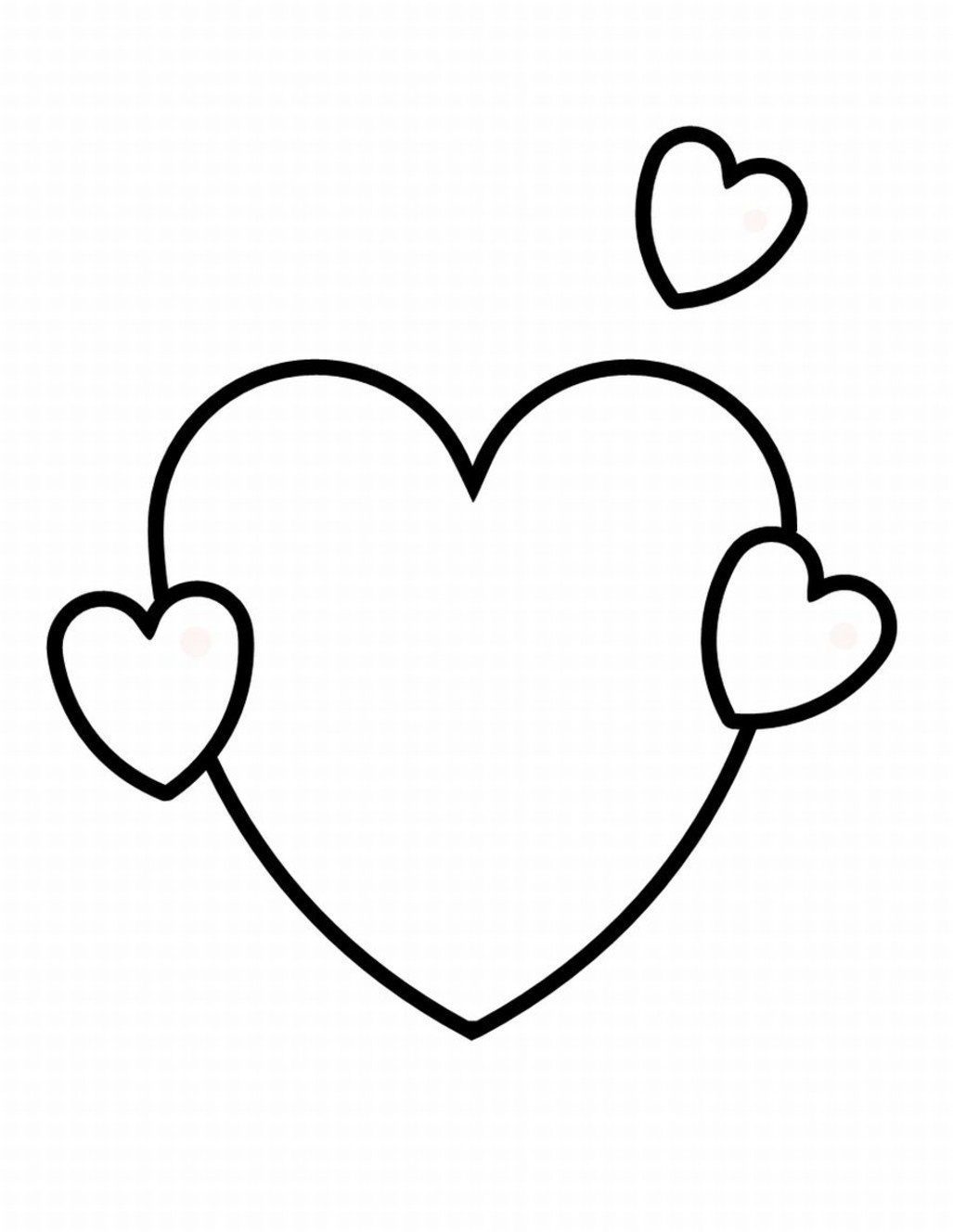 Free Hearts With Wings Coloring Pages, Download Free Clip Art, Free - Free Printables Of Hearts