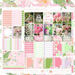 Free Hello Spring Printable Planner Stickers For The Erin Condren   Printable Erin Condren Stickers Free