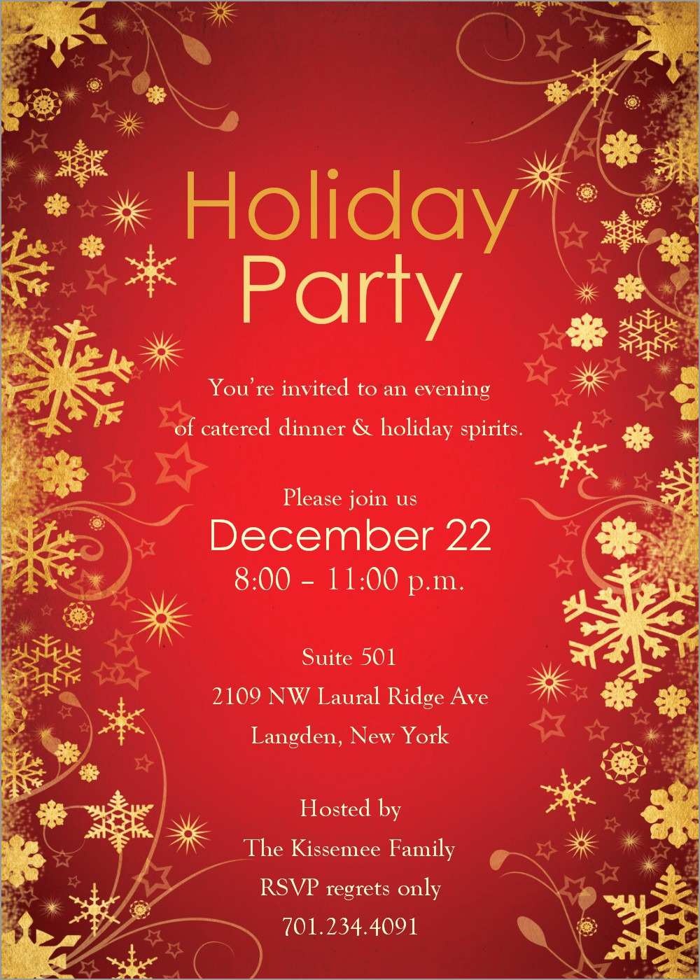 Free Holiday Invite Templates Marvelous Download Free Printable - Holiday Invitations Free Printable