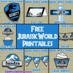 Free Jurassic World Printables, Activities And Crafts! | Kareem   Jurassic World Free Printables