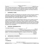 Free Last Will And Testament Templates   A “Will”   Pdf | Word   Free Printable Blank Last Will And Testament