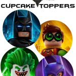 Free Lego Batman Cupcake Toppers | Daniel Bday Theme Ideas | Lego   Lego Batman Party Invitations Free Printable