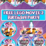 Free Lego Movie 2: The Second Part Birthday Party Printable Files   Free Lego Water Bottle Printables
